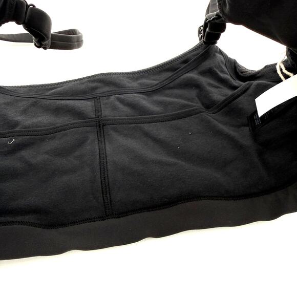 Skims Fits Everybody Scoop Maternity Nursing Pumping Bralette Onyx Size Large - Picture 4 of 5